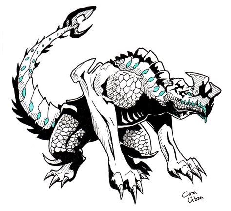 pacific rim kaiju drawings.